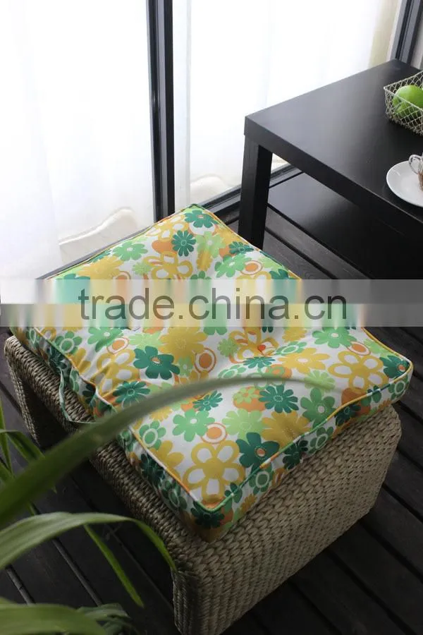 Kikiland Classic Collection African Daisy Soft Warm Tatami Chair Cushion