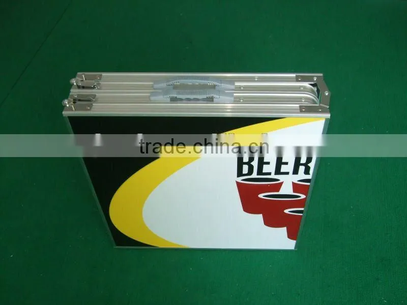 8ft aluminum outdoor beer pong table