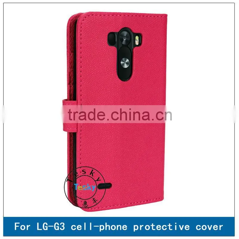 FOLIO COVER CASE FOR LG G3,LOVELY TRAVEL CASE FOR LG G3 WITH STAND