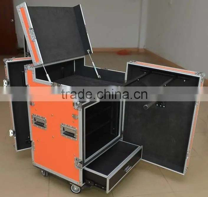 2016 new mixer flight case with drawer