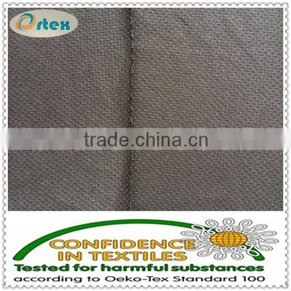 cooing polyester spandex honeycomb mesh fabric