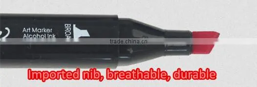 double tips alcohol based permanent marker pen