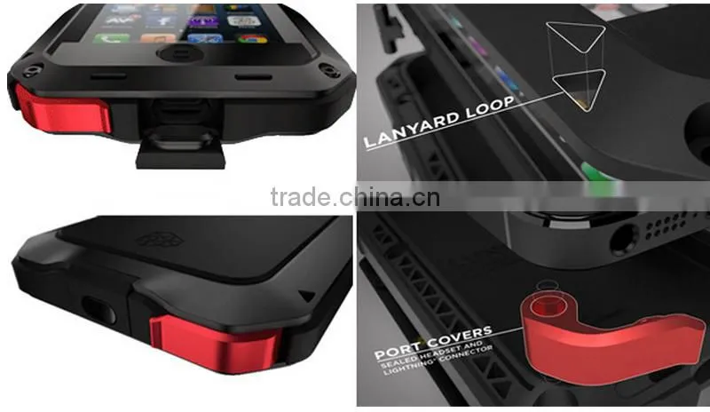 Metal Hard Waterproof Phone Case for Samsung S6