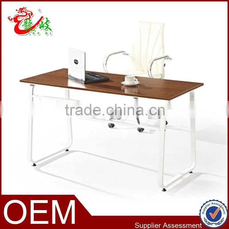 factory outlets easy assembly modern laptop computer desk with metal frame C06