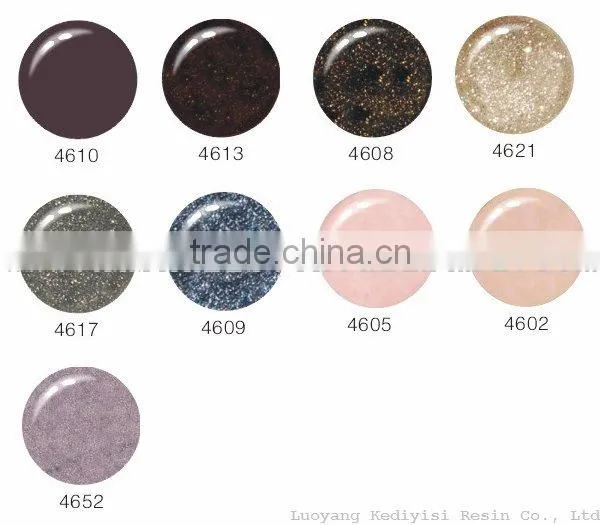 KDS brand popular shinning soak off colors gel nail color uv gel
