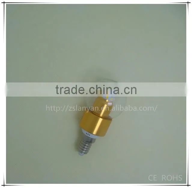 Emitting Color e14 led bulbs light with CE ROHS GS SAA UL