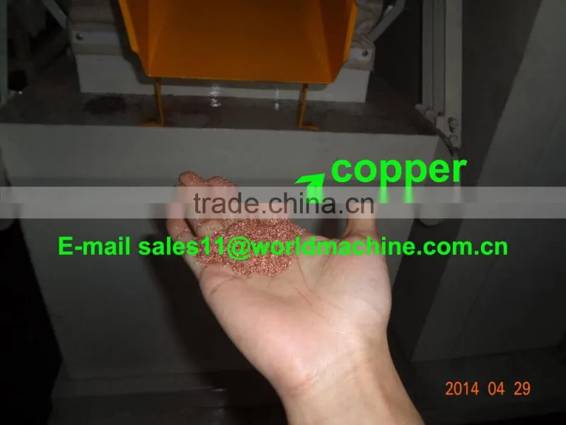 Scrap copper wire processing machine