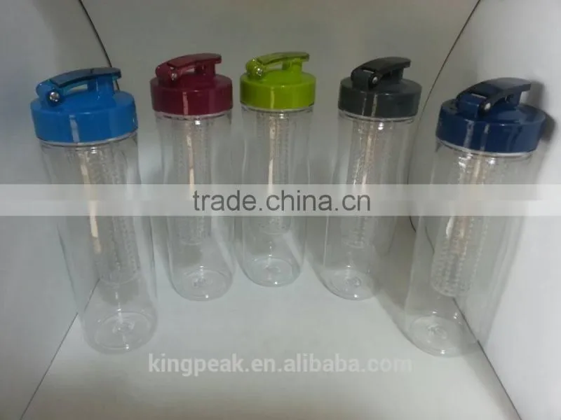 2015 Best Selling fruit infuser water bottle joyshaker / tritan fruit infuser water bottle /water bottle with fruit infuser