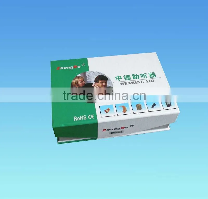 Rechargeable BTE blue tooth hearing aid sound amplifier