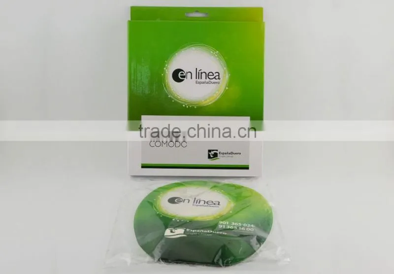 Silicon Mouse Pad With Gel Wrist Comfort Soft Support PC Notebook Laptop