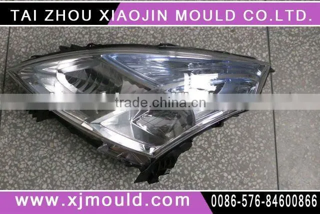 plastic injection car 3D design headlight moulding ,LED car light molding