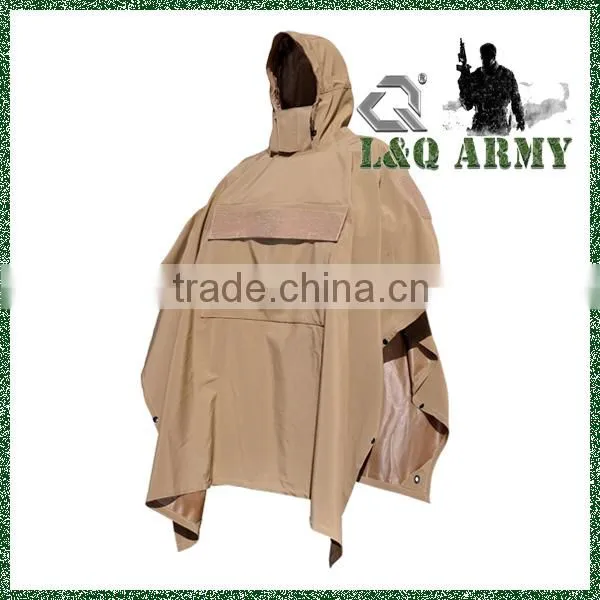 Elegant Outdoor Technical Soft-Shell Poncho 2014
