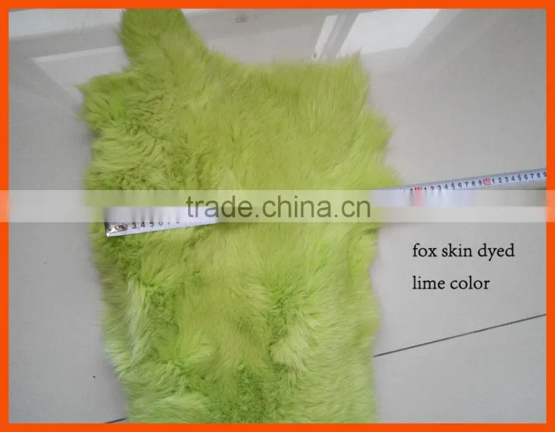 China genuine fur fox fur skin