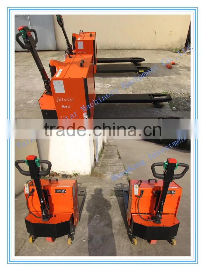 Taizhou CBD Series semi Electric folding pallet Forklift Truck