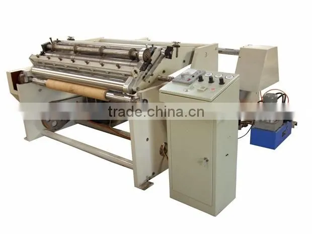 Manufacturing price small paper roll slitter rewinder equipment