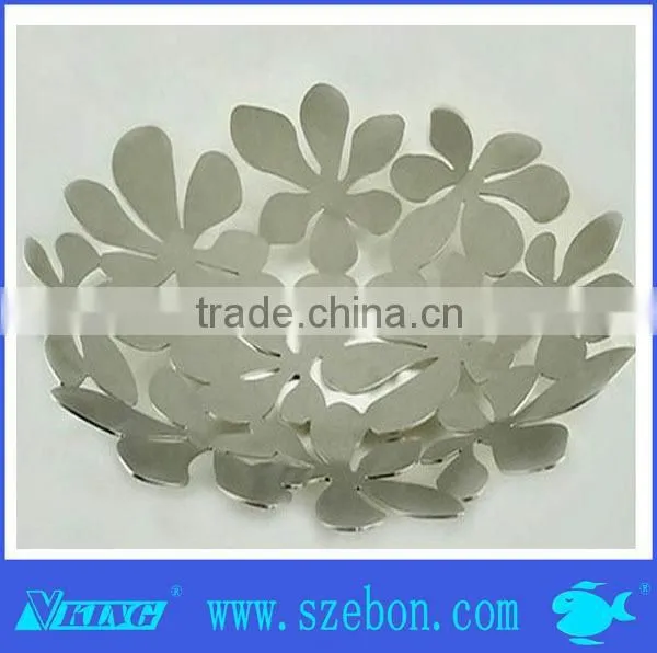 High quality popular stainless steel fruit basket for house