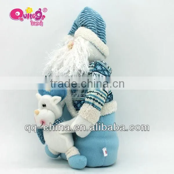 Christmas snowman santa claus doll