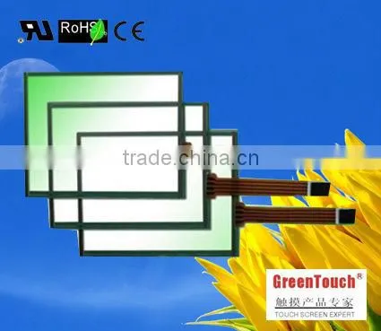Green Touch 15.6inch 4 Wire resistive Touch Screen Panel with USB cable