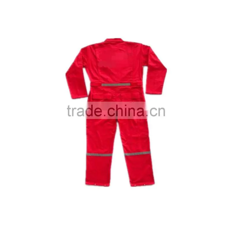 Coverall Workwear/Work overalls with reflective tape manufacturer in China