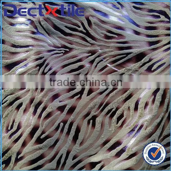 Thick fabric soft shell fabric flocking fabric with thick sofa/thick curtain