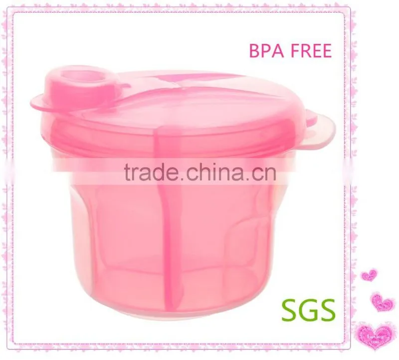 Hot sale New arrival clear plastic baby milk powder box