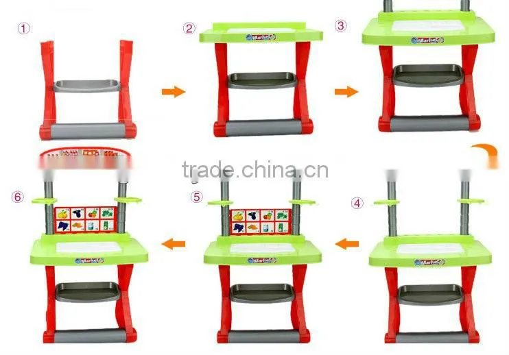 Pink color hot sell for kids barbecue utensils kitchen set for kids