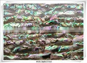 Natural paua/abalonbe shell paper shell laminate shell sheet for wall tile furniture and art product