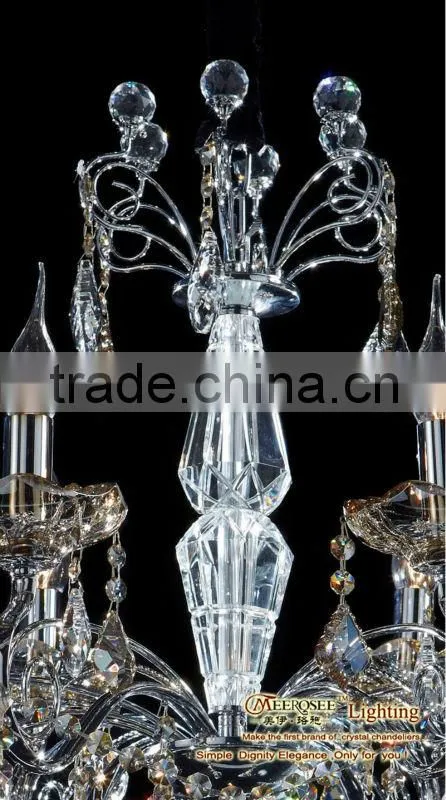 2013 Fashionable Hot Selling Bohemian Iron Crystal Hanging Lamp with Crystal Balls for Room MD8253 L6 D600mm H700mm
