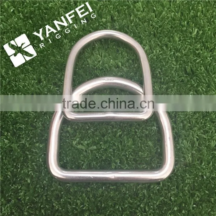 Stainless steel Welded D Ring for bags manufacturer