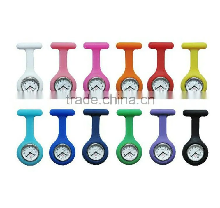 High Quality Silicone Nurse Watch With A Pin