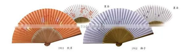 Best selling Made in Japan traditional beautiful and Paper Fan Japanese SENSU