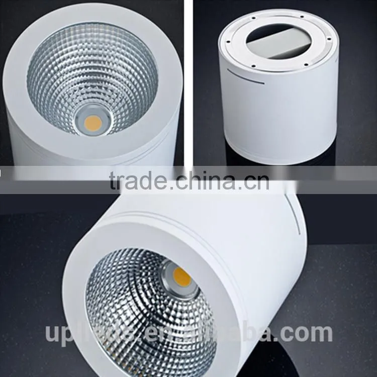 Anti-glare Surface Mounted LED Downlight White and Black Finished Housing