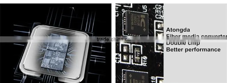 Shenzhen Factory 10/100/1000M Media converter, SFP Slot, optical media converter