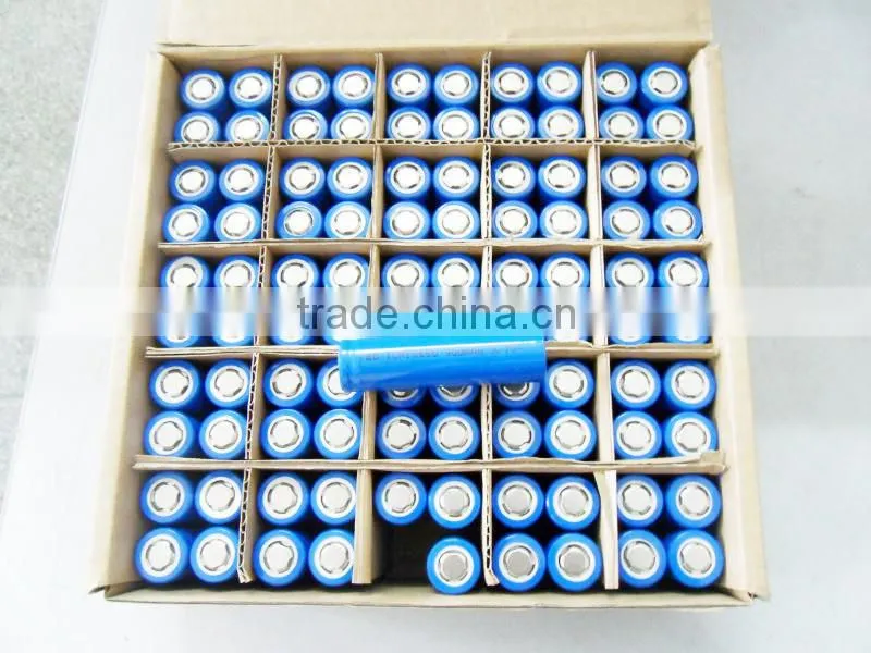 ICR18650 li-ion battery 2200mAh or 2000mAh battery