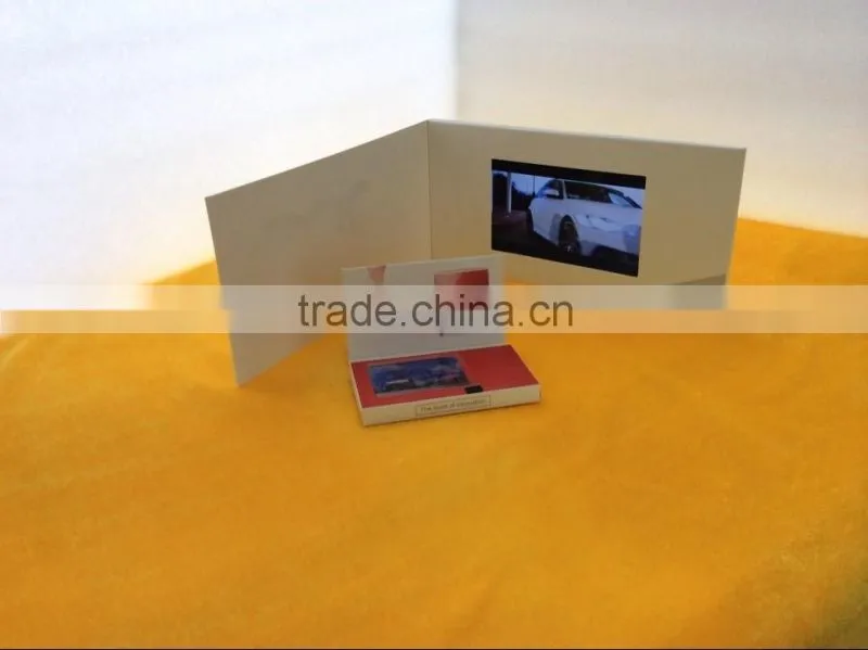 5inch LCD greeting cards
