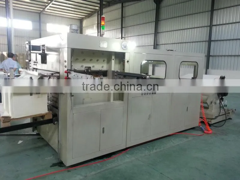 High Speed Roll Creasing Die Cutting Machinery For Noodle Packing Box