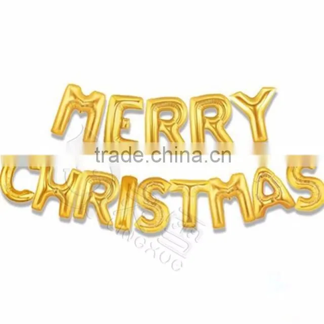 Gold and Silver Alphabet Balloons, Aluminium Foil Letter Balloons