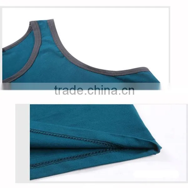Hot ! 2014 New Design Cheap Wholesale Gym Singlets for Men (lyt-04000100)