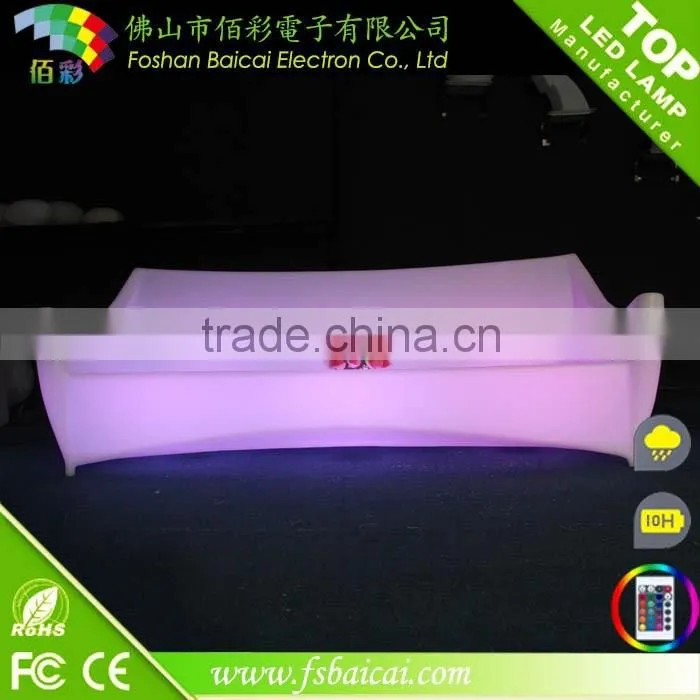 luminous Romantic led light sofa/sex sofa chair/led angel Seater sofas