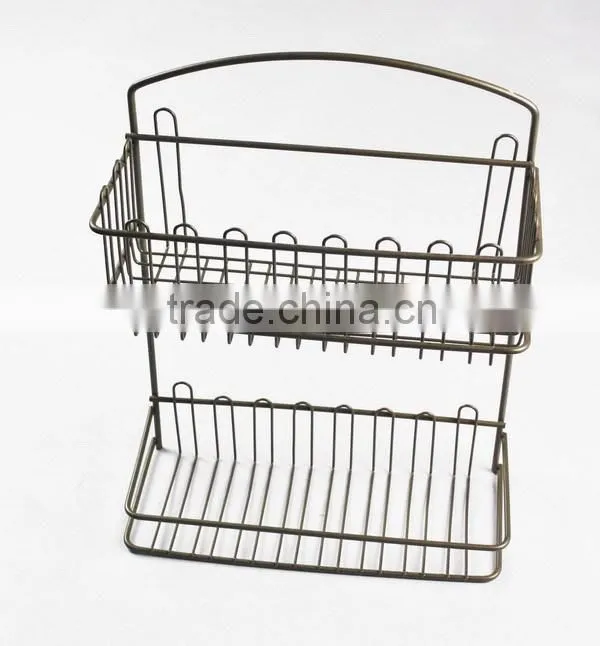 Popular manufacture wall hanging shower caddy shelf