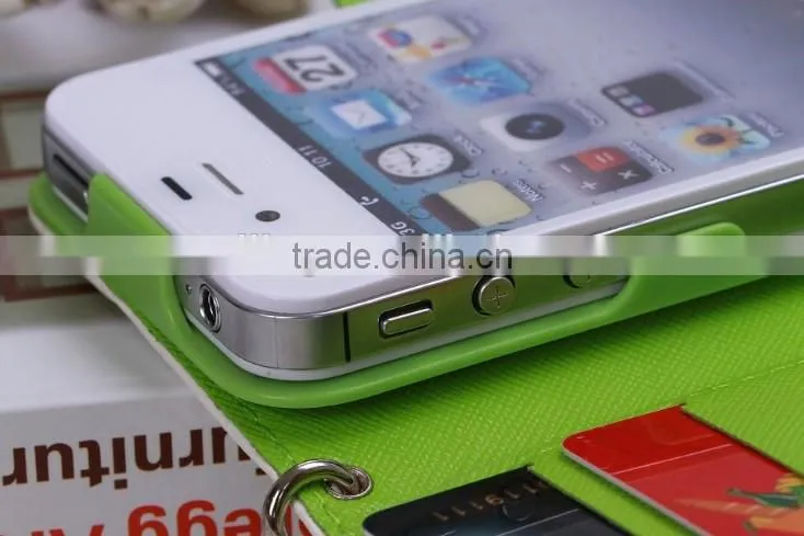 China Factory OEM Design Mix Color Flip Wallet Case Cover For iPhone&Samsung