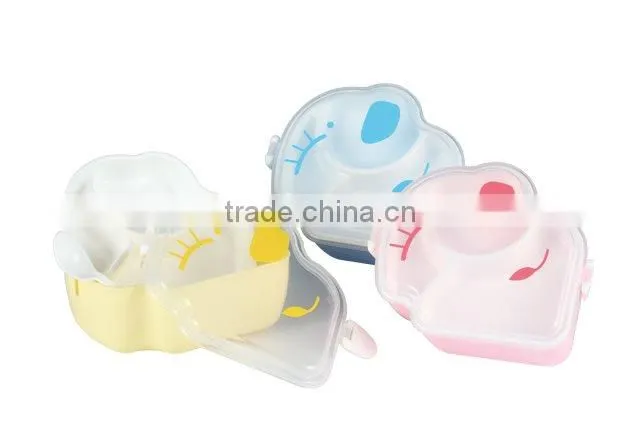 Chicken-shaped, double-layers lunch box