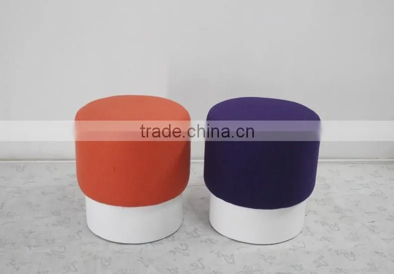 Home design living room round stools/living room furniture high quality fancy round stool