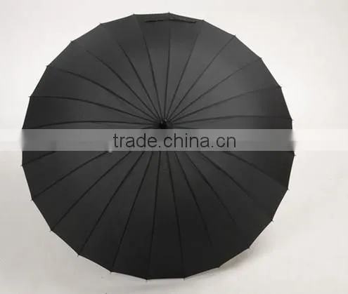 24 rib straight umbrella