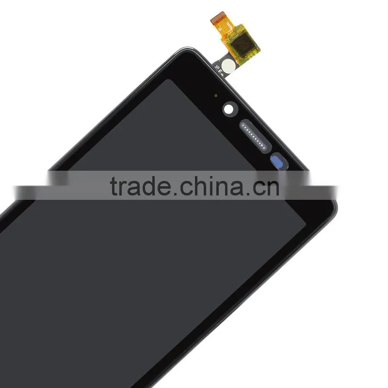 Original Genuine LCD Screen With Digitizer and Frame Assembly For Xiaomi Redmi Note 4G - Black