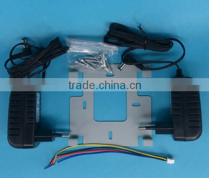 building / villa / single house 7"tft-lcd 380tvline color ETE wireless doorbell for apartments