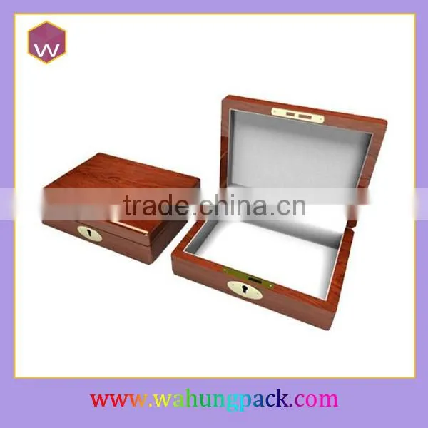 Handmade Wood Perfume Box Solid Perfume Packaging Box Custom