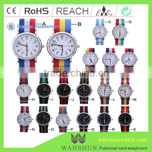 China watch factory dongguan custom various color nato straps