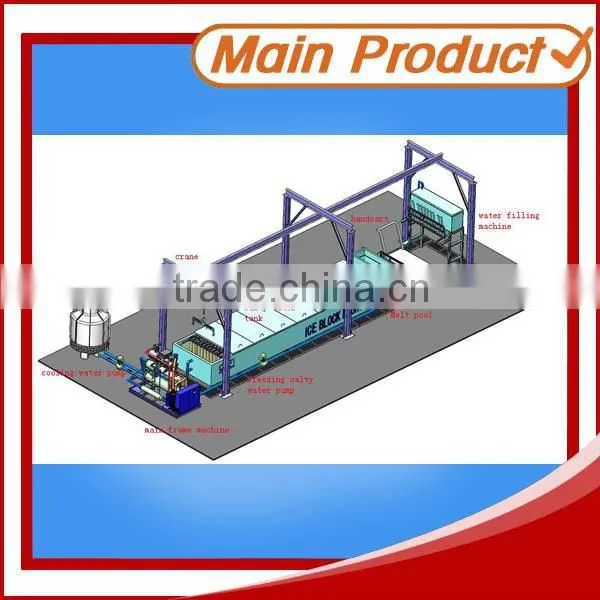 2013 Christmas Gift Block Ice Making Machine (1 ton/day to 100 ton/day)
