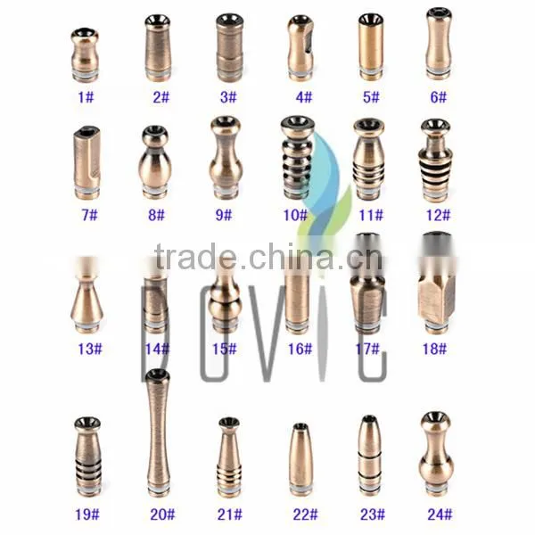 rainbow animal stainless steel glass drip tips made in China